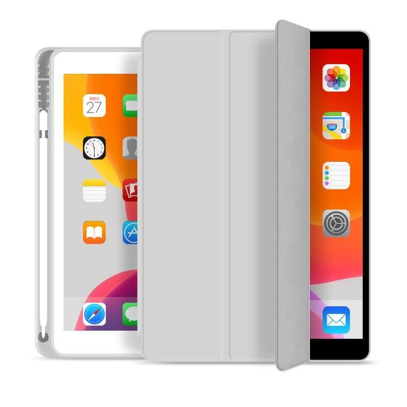 eSTUFF Seattle Pencil Case for iPad 9.7 2018/2017 - Grey