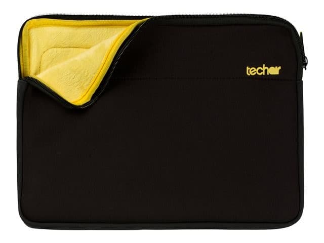 TECHAIR Classic Essential Z0309V4 12-14.1" Neoprene Laptop Sleeve Black - Image 1