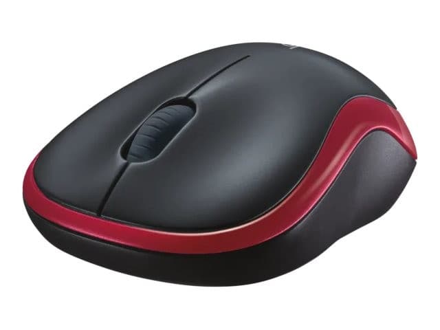 Logitech M185 Wireless Mouse Red - Image 1