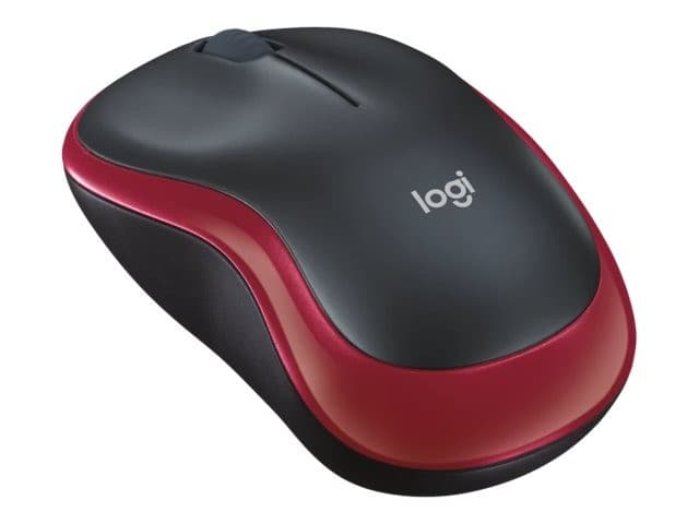 Logitech M185 Wireless Mouse Red - Image 4