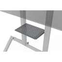 Heckler Control Shelf for Heckler AV Cart (H709-BG) - Adjustable VESA 25/50/75/100 Mounting Shelf - Steel - Black Gray thumbnail 3