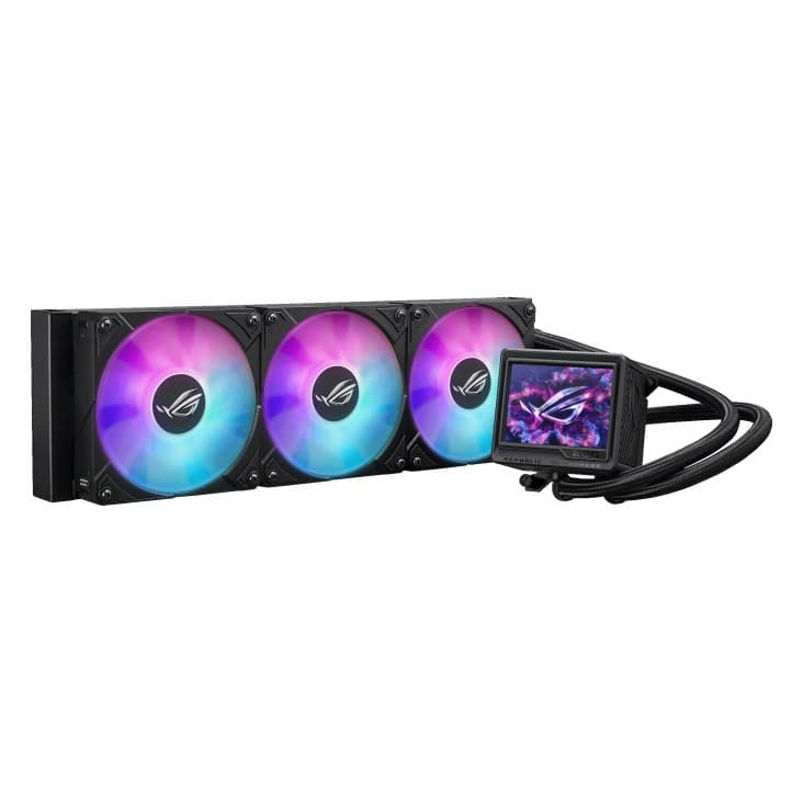 ASUS ROG Ryujin III 360 ARGB Extreme All-In-One Liquid CPU Cooler with 3.5" LCD - Black - 90RC0131-M0EAY0 - Image 3