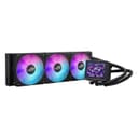 ASUS ROG Ryujin III 360 ARGB Extreme All-In-One Liquid CPU Cooler with 3.5" LCD - Black - 90RC0131-M0EAY0 thumbnail 3