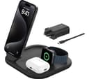 Belkin BoostCharge 3-in-1 Magnetic Foldable Wireless Charger with Qi2 15W Black thumbnail 1