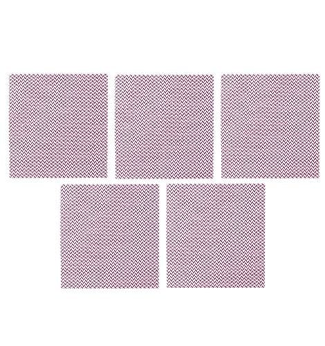 2Work Heavy Duty Non-Woven Cloth 380x400mm Red (Pack of 5) 2W08162 - Image 2