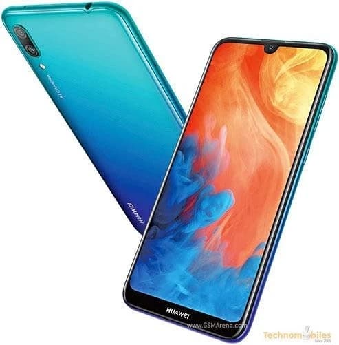 Huawei Y7 Pro (2019) 32GB Dual Sim Aurora Blue - Image 2