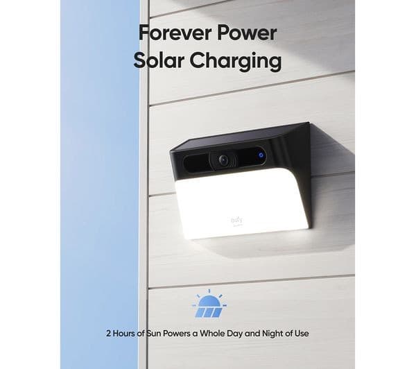 Eufy S120 2K Solar Wall Light Outdoor Security Camera - Image 3