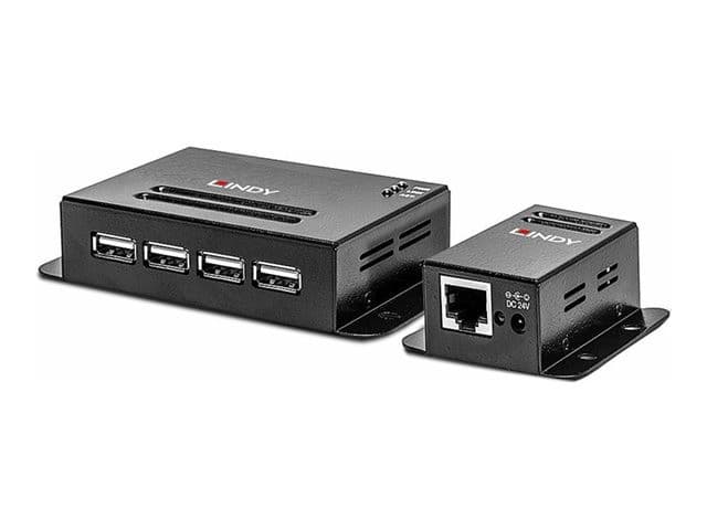 Lindy USB 2.0 4 Port CAT.5/6 Extender - Image 3