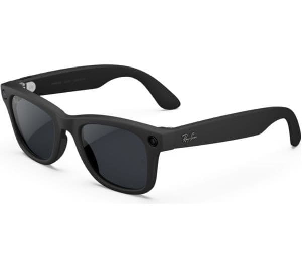 Ray-Ban Meta Wayfarer (Gen 2) Smart Glasses - Matte Black, Clear to Grey Transitions Lenses - Large - Image 1