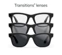 Ray-Ban Meta Wayfarer (Gen 2) Smart Glasses - Matte Black, Clear to Grey Transitions Lenses - Large thumbnail 7