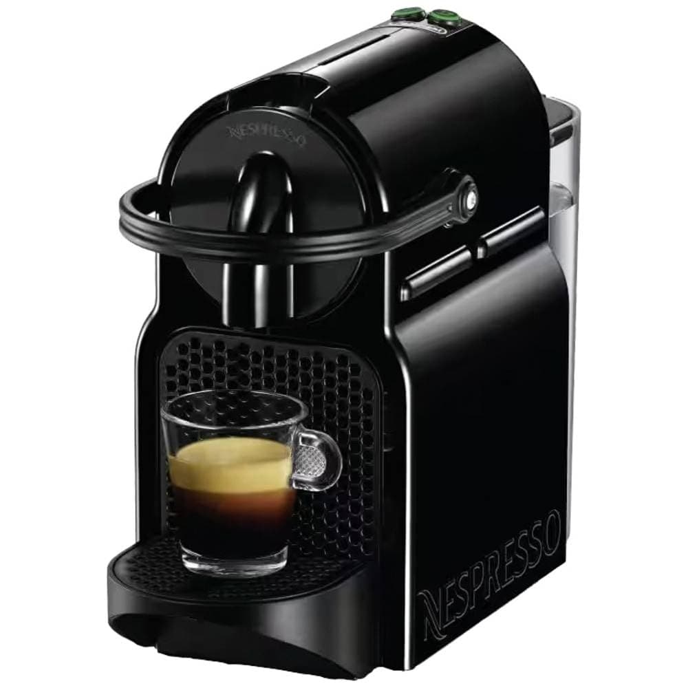 Nespresso DeLonghi EN 80.B - Inissia Capsule Coffee Pod Machine - Black - Image 1