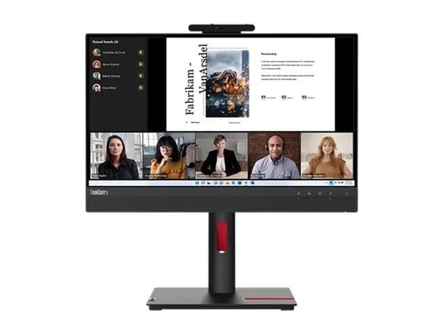 Lenovo ThinkCentre Tiny-in-One 22 Gen 5 21.5" Full HD Touchscreen Monitor Raven Black - Image 2
