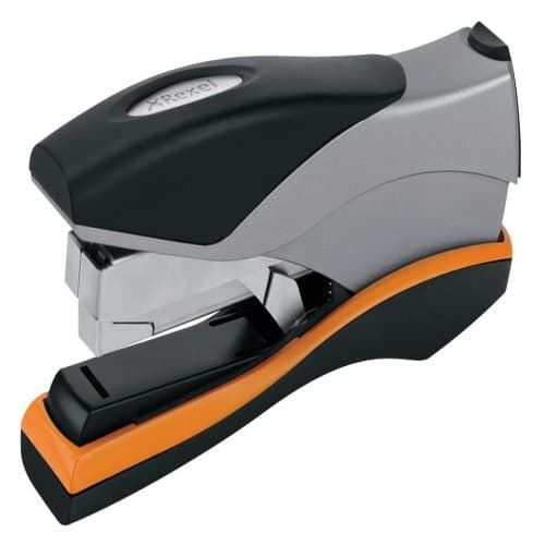 Rexel Stapler Manual Optima 40 Low Force Silver/Black - Image 2