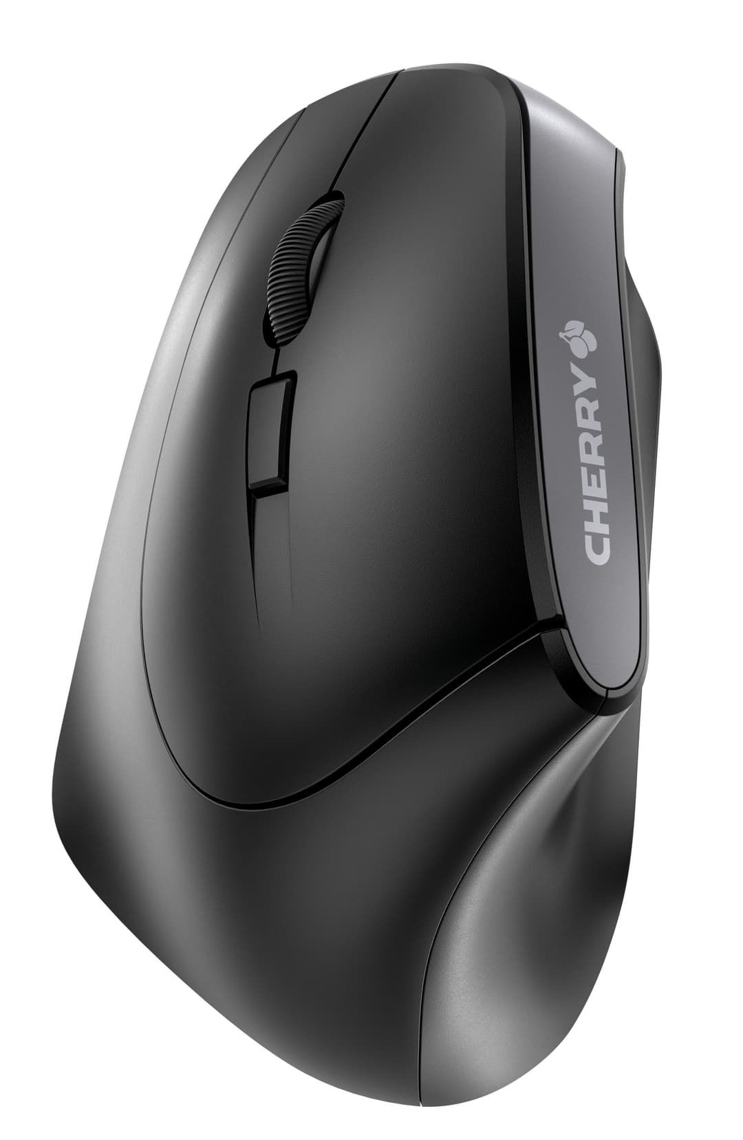 CHERRY MW 4500 LEFT Wireless 45 Degree Mouse, Black, USB - Image 1