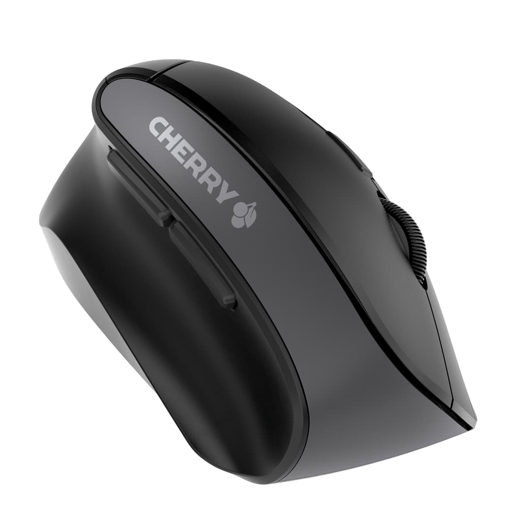 CHERRY MW 4500 LEFT Wireless 45 Degree Mouse, Black, USB - Image 2