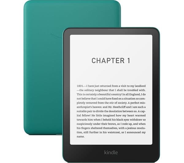 Amazon Kindle Paperwhite (newest gen) – Our fastest Kindle ever, with new glare-free display and weeks of battery life – 16 GB – With Ads - Jade - Image 1
