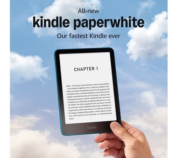Amazon Kindle Paperwhite (newest gen) – Our fastest Kindle ever, with new glare-free display and weeks of battery life – 16 GB – With Ads - Jade - Image 3