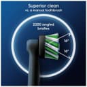 Oral-B Pro Cross Action Toothbrush Heads Black - 8 Pack thumbnail 4