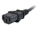 C2G 88516 Universal Power Cord 5m BS 1363 to IEC 60320 C13 Black thumbnail 5