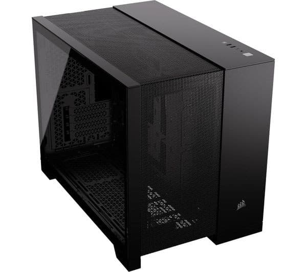 CORSAIR 2500D Airflow Micro-ATX Mid Tower PC Case - Black - Image 1