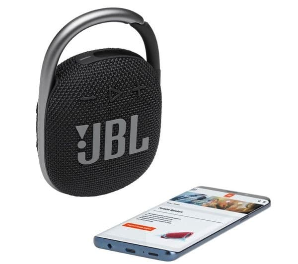 JBL Clip 4 Bluetooth Speaker Black - Image 4