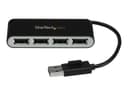 StarTech ST4200MINI2 4 Port USB 2.0 Hub Bus Powered Black thumbnail 1
