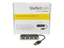StarTech ST4200MINI2 4 Port USB 2.0 Hub Bus Powered Black thumbnail 2