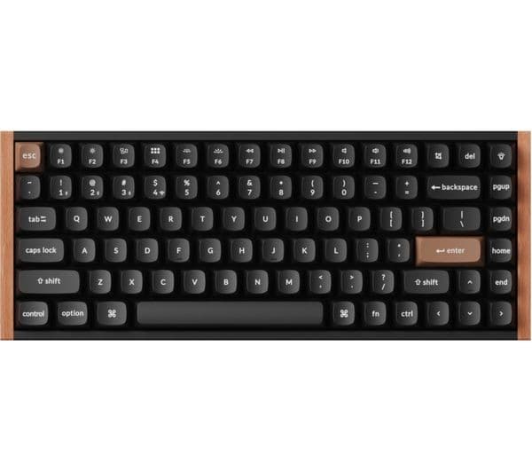 Keychron K2 HE Special Edition 75% Wireless Mechanical Keyboard UK ISO Layout Black