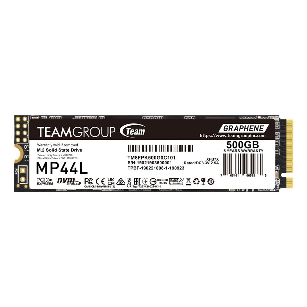 Team Group MP44L TM8FPK500G0C101 internal solid state drive M.2 500 GB PCI Express 4.0 SLC NVMe - Image 2