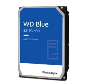 Western Digital WD Blue 3.5" 5400 RPM 256MB Cache SATA III Internal Hard Drive 6TB