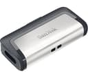SANDISK Ultra USB Type-C & USB 3.1 Dual Memory Stick - 64 GB, Silver thumbnail 1