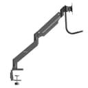 StarTech.com Desk Mount Dual Monitor Arm - Ergonomic Dual Monitor VESA Mount 32" (17.6lb) Displays - Crossbar Handle for Synchronized Full Motion - Height Adjustable - C-Clamp/Grommet thumbnail 4