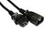 Scan 5m Kettle Lead Extension C13 to C14 Power Cable/Connector Black thumbnail 2