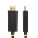 StarTech.com DisplayPort to HDMI Adapter Cable, 4K 60Hz with HDR, DP to HDMI 2.0b, Active Video Converter - 2m thumbnail 3