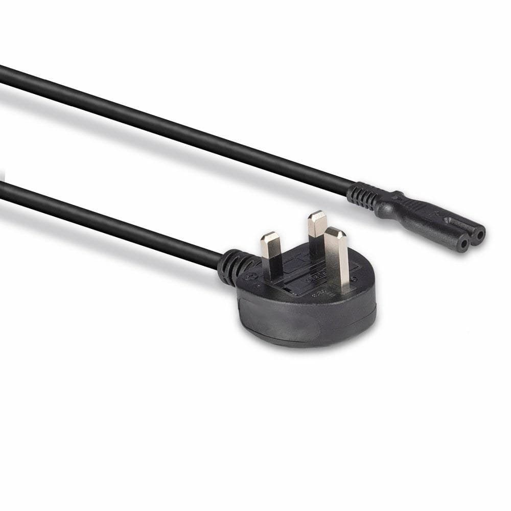 Lindy 1m UK 3 Pin Plug To IEC C7 Mains Power Cable, Black - Image 3