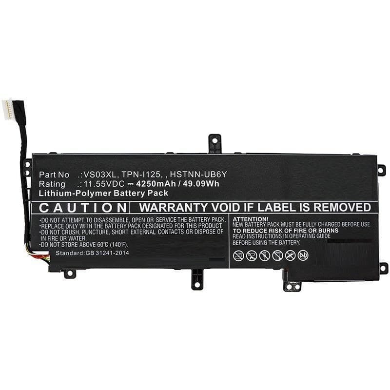 Laptop Battery for HP 47.31Wh