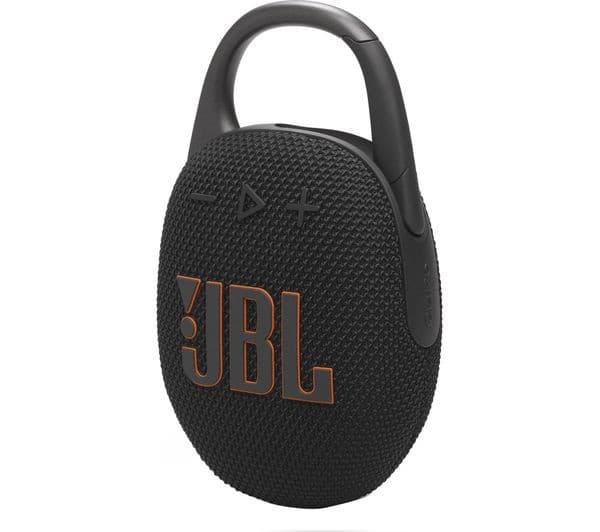 JBL Clip 5 Portable Bluetooth Speaker - Black