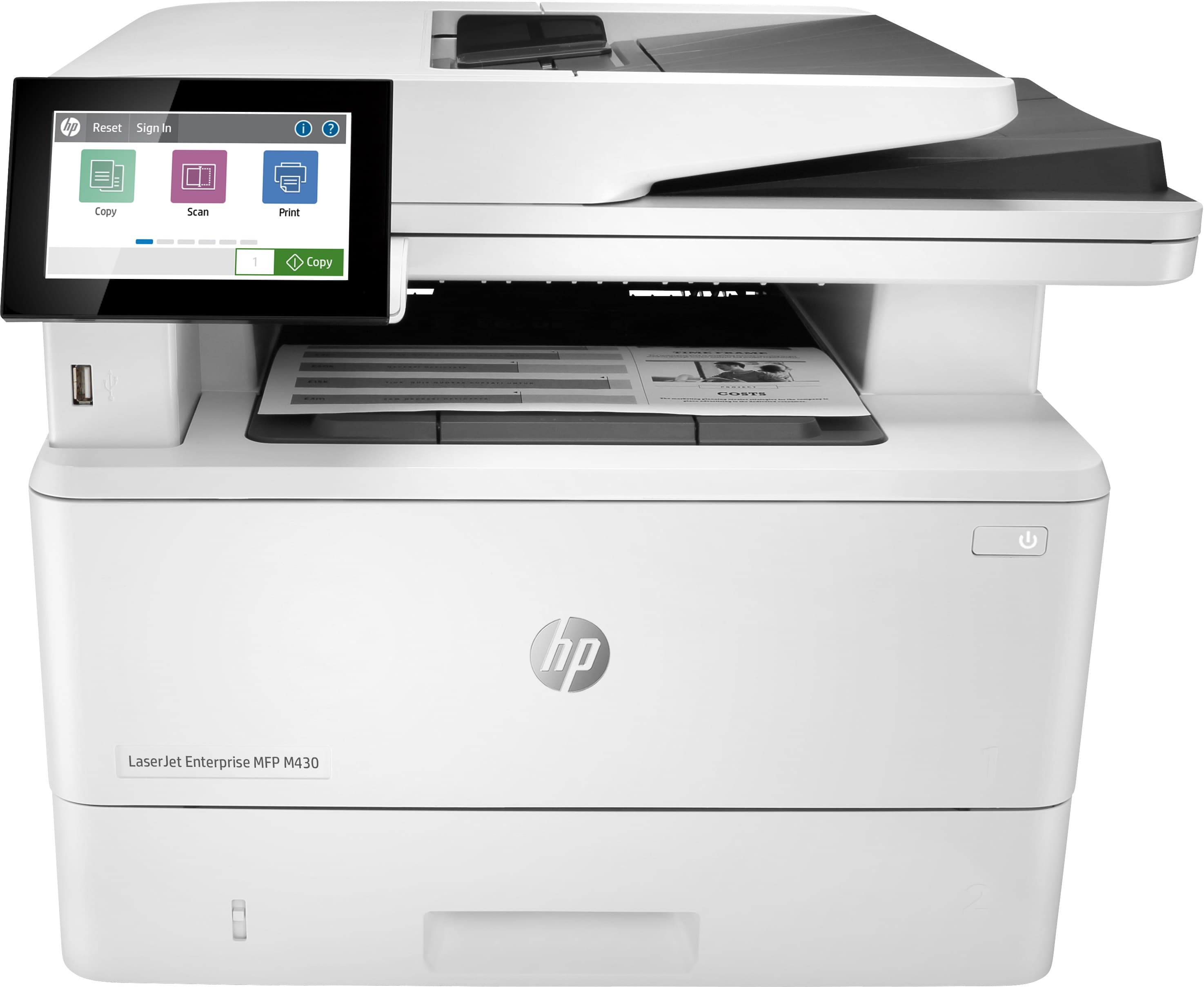 HP LaserJet Enterprise MFP M430f A4 Mono Multifunction Laser Printer