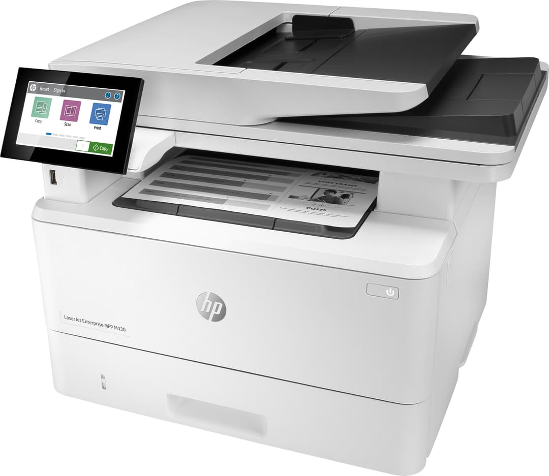 HP LaserJet Enterprise MFP M430f A4 Mono Multifunction Laser Printer - Image 2