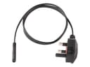 StarTech.com PXTNB2SUK1M UK Laptop Power Cable BS 1363 to C7 Figure of 8 1m Black thumbnail 1