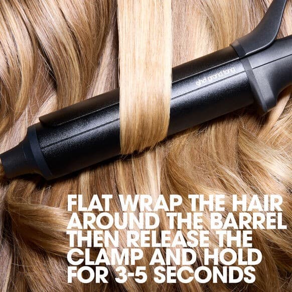 ghd Chronos Curve Grand Tong 32mm Hair Curler Curl-Responsive Technology 185°C 2.7m Cable - Black - Image 5