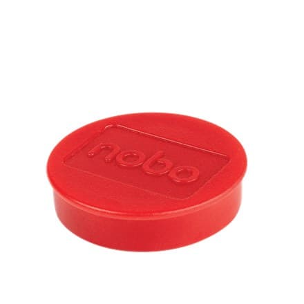 Nobo Magnetic Whiteboard Magnets 10 pack 38mm Coloured Magnets - Image 2