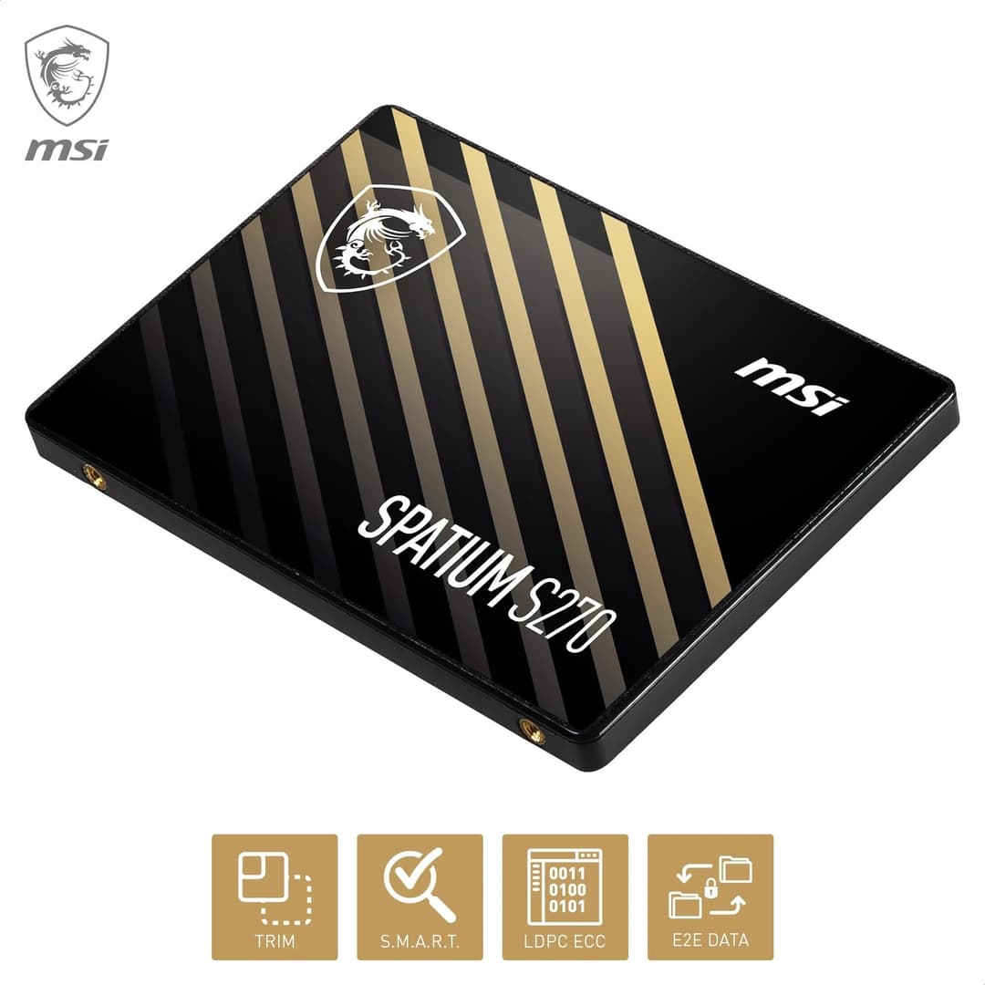 MSI SPATIUM S270 SATA 2.5 240GB - Black/White - Image 8