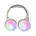 LAZERBUILT Wicked Light-Up Bluetooth On-Ear Headphones - White thumbnail 4