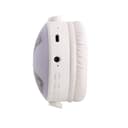 LAZERBUILT Wicked Light-Up Bluetooth On-Ear Headphones - White thumbnail 6