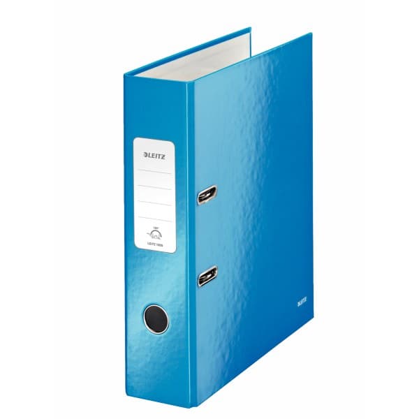 Leitz Lever Arch File 180° WOW POB/Laminated A4/80mm - Image 2