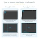 StarTech.com Laptop Privacy Screen for 16:9 Displays, Anti-Glare Filter with 51% Blue Light Reduction, Reversible Matte/Glossy - 17.3-inch thumbnail 4