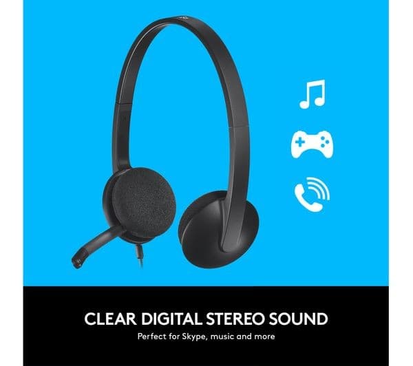 LOGITECH H340 USB Headset - Image 3