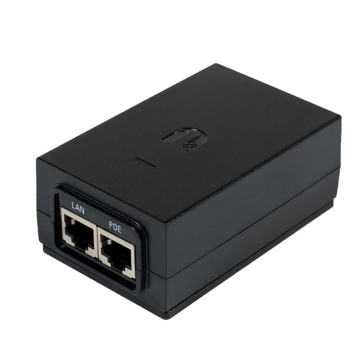 Ubiquiti POE-48-24W 48V 24W PoE Injector Power Adapter - Black