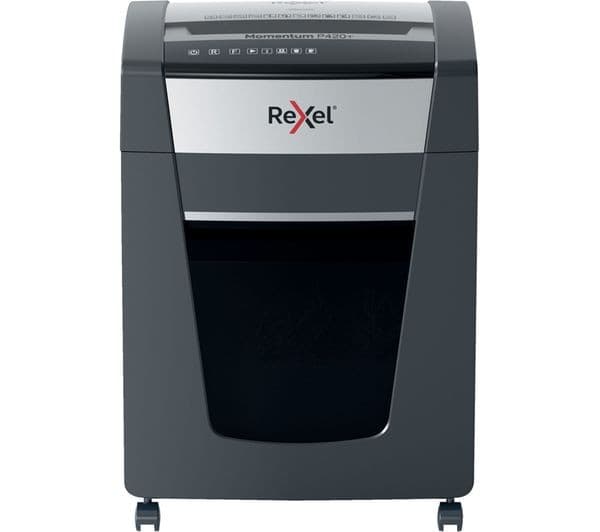 REXEL Momentum P420+ Cross Cut Paper Shredder